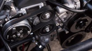 The inside of an engine, which is covered by Veritas Global Protection